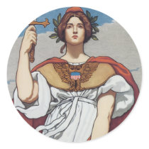 Vintage War Poster stickers - Enlist by golden_oldies Vintage War Poster stickers - Enlist