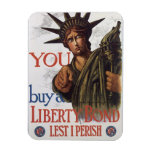 Vintage War Rectangle Magnet