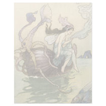 Vintage Water Fairy Letterhead