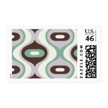 Vintage waves stamps