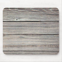 Vintage Weathered Wood Background - Old Board Mousepad