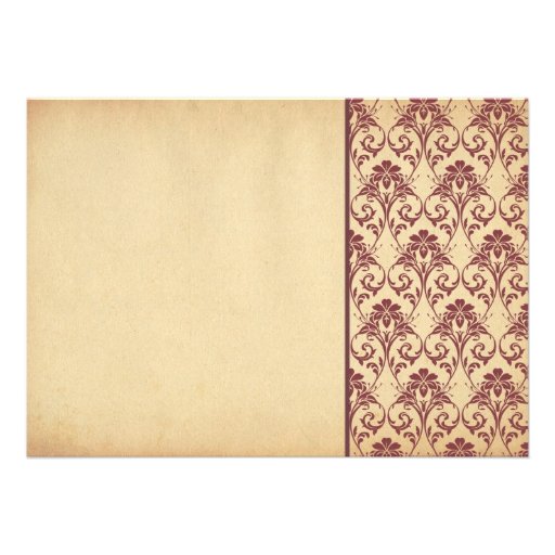 Vintage Wedding Anniversary Invitations - 2 photos