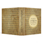 Vintage Wedding ~ binders