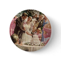 Vintage  Wedding Ceremony Pin