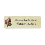 Vintage Wedding Favor Labels