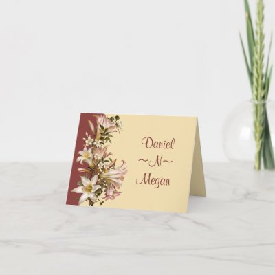 Free Wedding Registry Gifts on Vintage Wedding Gift Registry Note Card By Vintage Gifts