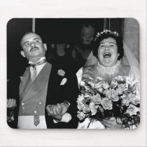 Vintage Wedding Image Mousepad