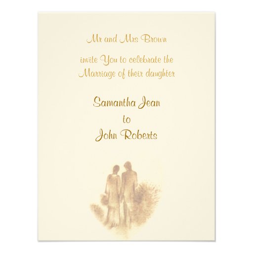 Vintage Wedding Invitation