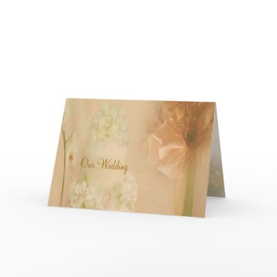 Vintage Wedding Invitation Card