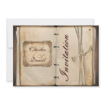 Vintage wedding Invitation cards