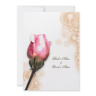 Vintage wedding invitation template Customise invitation