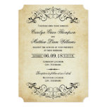 Vintage Wedding Invitations | Elegant Flourish