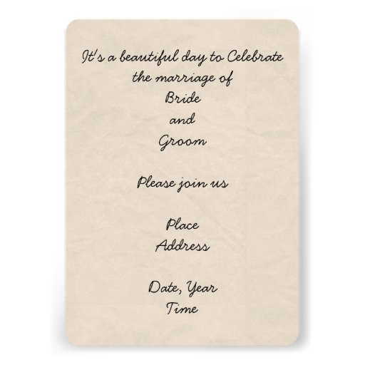 Vintage Wedding Kittens Personalized Announcement