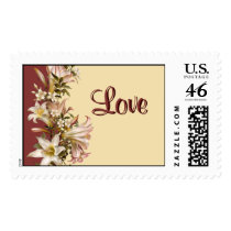Vintage Wedding Large Postage