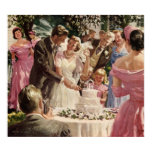 wedding favors, vintage posters, vintage