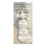 Vintage Wedding Reception Menu, City Dance, Renoir Rack Card