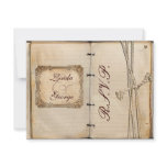 vintage wedding rsvp cards personalized invite