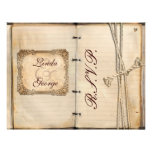 vintage wedding rsvp cards personalized invite