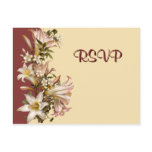 Vintage Wedding RSVP Postcard