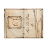 Vintage wedding Save the date Postcards