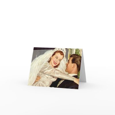Vintage Wedding Thank You Card