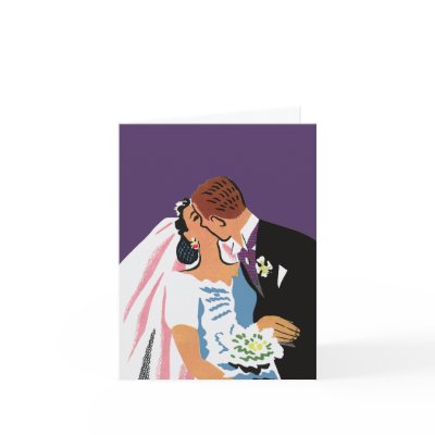 Vintage Wedding Thank You Card