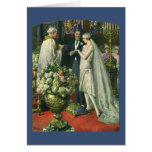 Vintage Wedding Thank You Card