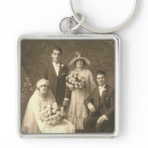 Vintage Weddings (11) Key Chain