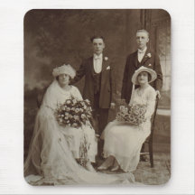 Vintage Weddings (4) Mouse Pads