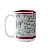 "Vintage Weight Loss Ad" Coffee Mug by susanbergstrom444 "Vintage Weight Loss Ad" Coffee Mug