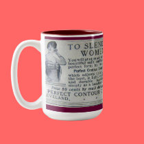 "Vintage Weight Loss Ad" Coffee Mug