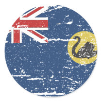 Vintage Western Australia Flag stickers
