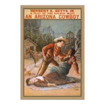Vintage Western Play posters