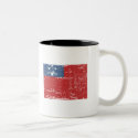 Vintage Western Samoa Flag mugs