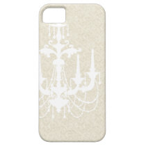 Vintage White Chandelier Cover iPhone 5 Case casemate cases