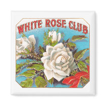 Vintage White Rose Club Flowers
