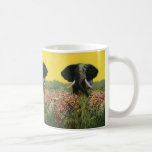 Vintage Wild Animals, African Elefant Cobra Snake Coffee Mug