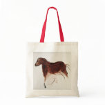 Vintage Wild Horse Cave Painting Tote Bag