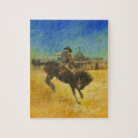 Vintage Wild West Bucking Bronco Puzzle