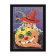 Vintage Witch Halloween Postcard