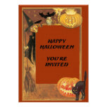 Vintage Witch Invitation