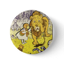 Vintage Wizard of Oz 1st Edition Print buttons