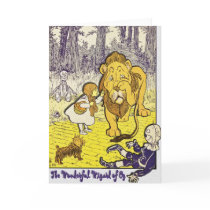 Vintage Wizard of Oz 1st Edition Print cards by harlowandcompany Vintage Wizard of Oz 1st Edition Print cards