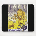 Vintage Wizard of Oz 1st Edition Print mousepads