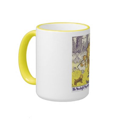 Vintage Wizard of Oz 1st Edition Print coffee mug