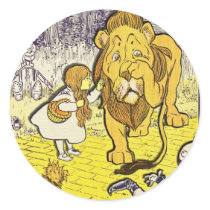 Vintage Wizard of Oz 1st Edition Print stickers