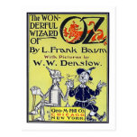 Vintage Wizard of Oz Book Cover Post Cards