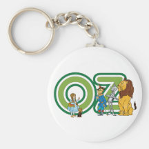 Vintage Wizard of Oz Characters and Letters Key Chain