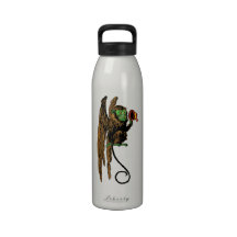 Vintage Wizard of Oz; Evil Flying Monkey Hat Water Bottle