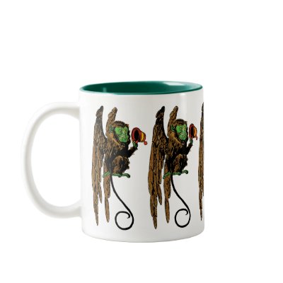 Vintage Wizard of Oz; Flying Monkey Coffee Mug